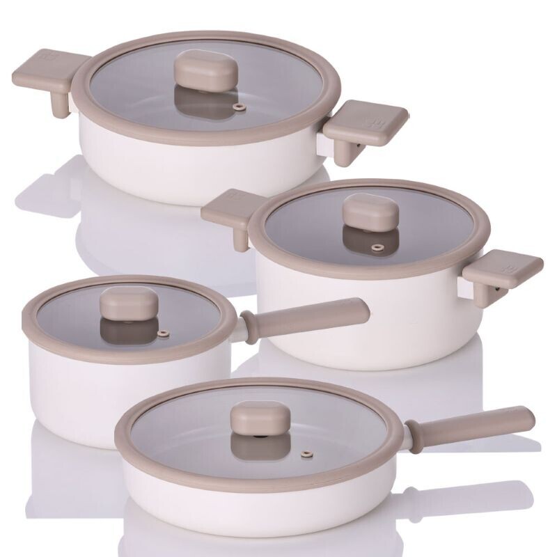 (주)네오플램,네오플램 슈슈 IH 인덕션 4종 세트 (18편수+20양수+24전골+24멀티팬)