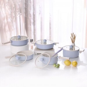 네오플램 소이 인덕션 냄비 5종세트(18편수+20양수+24전골+20멀티팬+24멀티팬)